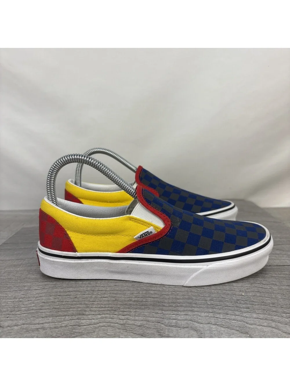 Vans Slip-On Checkerboard Color Block Men’s 5.5 / Women’s 7